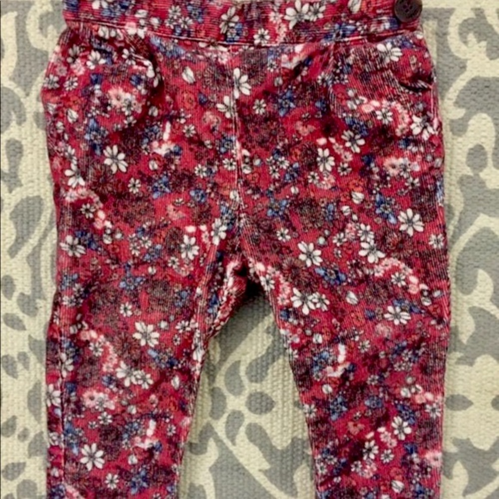 Zara baby girl corduroys
